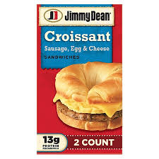jimmy dean frozen croissant sandwiches