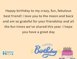 birthday wishes for best friend best