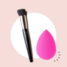 Once your whole face is covered, blend the foundation in using the sponge or brush. Best Foundation Brush 2021 Are You Using The Right One