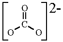 carbonate ion formula structure