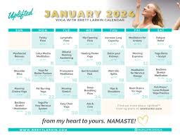 brett larkin yoga calendar 2024 brett