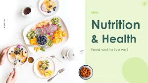 nutrition health free template venu