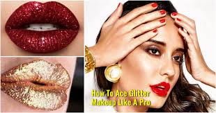 5 pro tips to nail the glitter lip look