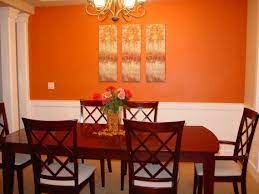 most beautiful orange dining rooms that