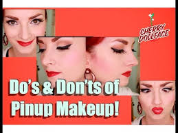 vine pinup makeup do s don ts by