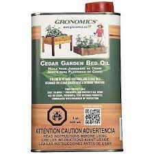 Gronomics Cedar Garden Bed Oil
