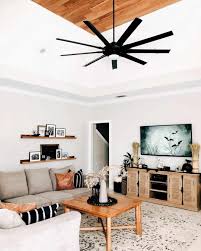 25 black ceiling fan designs that look