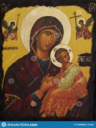 Virgin Mary and Baby Jesus Christ Stock Image - Image of gospel, child:  154856809