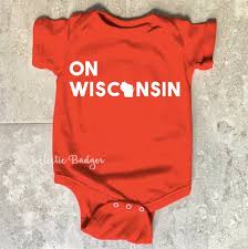 Wisconsin Baby Badger Outfit Wisconsin Badgers Wisconsin Baby Wisconsin Newborn Baby Badger Baby Badger Outfit On Wisconsin Baby Clothes