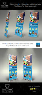 signage rollup banner template