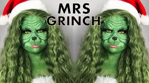 mrs grinch sfx makeup tutorial