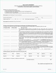Sublease Agreement Template Word Form Templates Sublease Agreement