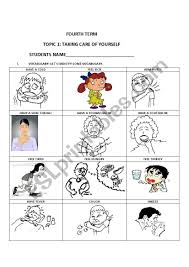 The following is a list of common health problems (ailments and illnesses) with the definition of each word or expression: Illness Vocabulary Esl Worksheet By Marggiedhoz