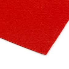 carpet tile self adhesive needle felt red