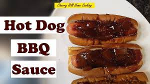 hot dog bbq sauce you