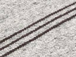 3s striped wool rug by miinu