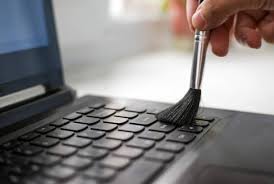 how to sanitize and clean your laptop