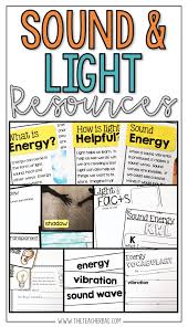 Sound And Light A Nonfiction Unit First Grade Science