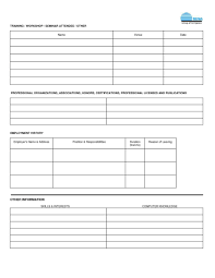 Free Employment Applications To Print Job Application Form