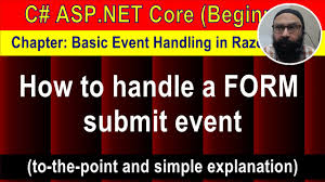 c asp net core how to handle a form