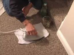 how to remove gum from carpet 3