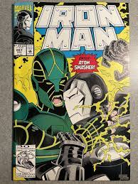 IRON MAN #287 (1992) KEY! 1ST APPEARANCE OF ATOM-SMASHER MARVEL COMICS |  eBay