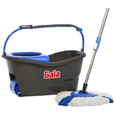 gala turbo spin mop stick with bucket