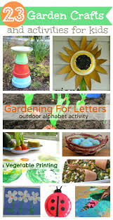 23 Garden Crafts Activities For Kids