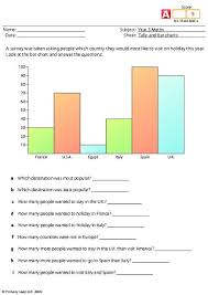 Year 3 Maths This Year 3 Maths Worksheet Shows A Survey