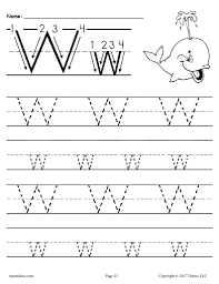 Free Printable Letter Tracing Worksheet Supplyme Preschool