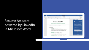 Companies often use microsoft word, excel, powerpoint and outlook, products that are included in microsoft office 365 business. Use Resume Assistant And Linkedin For Great Resumes Office Support