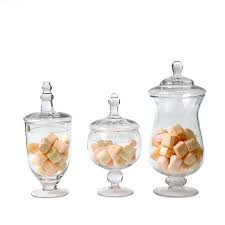 European Style Transpa Glass Candy