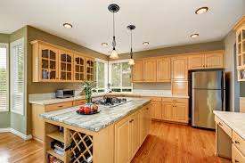 maple kitchen cabinets designs color