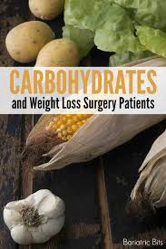 carbohydrates after weight loss surgery