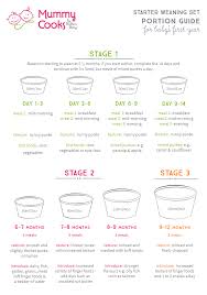 Efficient Weaning Chart 7 Months Weaning Chart Baby Food