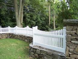 A White Victorian Picket Fence Topping
