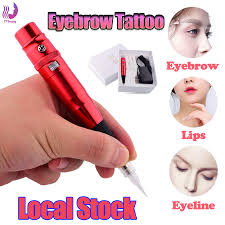 eyebrow tattoo machine red pen semi