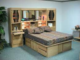 king size wall unit bedroom set bed