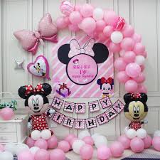 cute minnie mouse themed birthday party