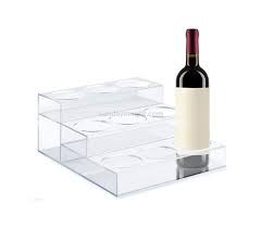 Clear Acrylic Wine Bottle Display