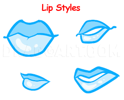 how to draw manga mouths step by step