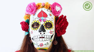 how to make a day of the dead mask