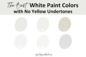 The Best White Paint Colors With No