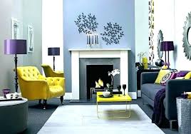 grey blue and yellow living room ideas