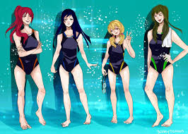 You can also choose from oem service. Girl Swimming Anime Wallpapers Wallpaper Cave