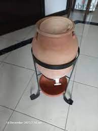 clay water cooler with stand and clay