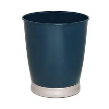 idesign bexley waste can in matte navy