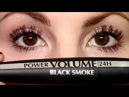 power volume 24h black smoke mascara
