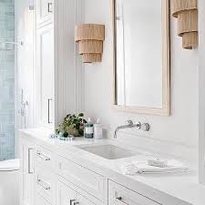 Cream Bathroom Cabinets Design Ideas