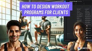 design workout programs for clients
